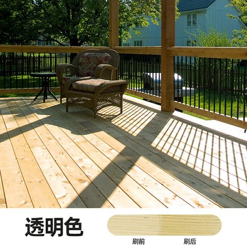 虹荣木蜡油防腐木漆实木木材透明色木制品木器户外室内家具防水 透明